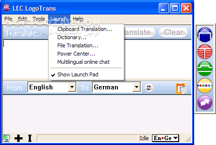 دانلود LEC Power Translator World Premium 15 v3.1r9 - دانلود قویترین مترجم 13 زبان زنده دنیا به یکدیگر - سافت گذر