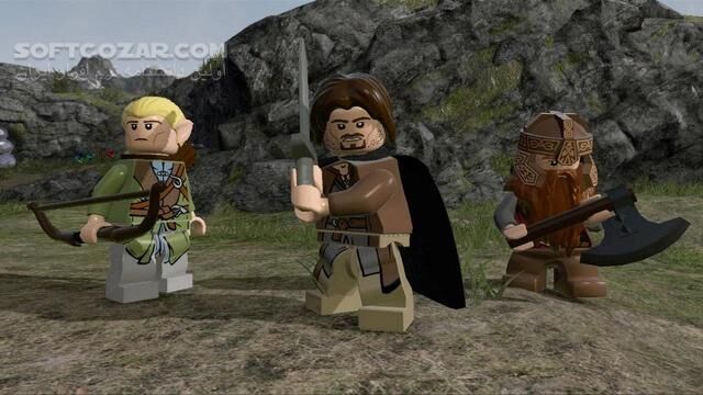 دانلود LEGO Lord of the Rings - دانلود بازی ارباب حلقه ها - لِـگویی - سافت گذر