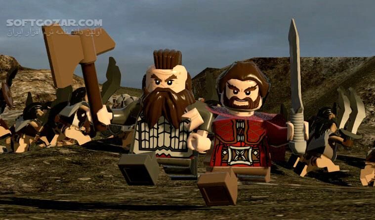 دانلود LEGO The Hobbit - دانلود بازی هابیت - لگویی - سافت گذر