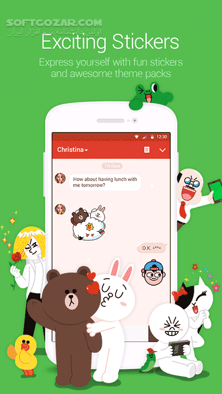 دانلود LINE: Free Calls & Messages 15.21.3 For Android 9.0 - دانلود لاین برای اندروید - سافت گذر