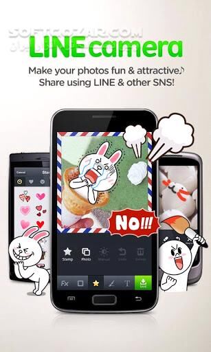 دانلود LINE Camera 18.0.3 For Android +8.0 - دانلود دوربین لاین برای اندروید - سافت گذر