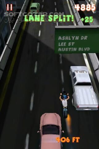 دانلود Lane Splitter 5.1.0 for Android - دانلود بازی موتور سواری پرسرعت برای اندروید - سافت گذر