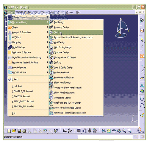 دانلود آموزش CATIA - دانلود کتاب آموزش کتیا - سافت گذر