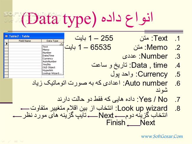 دانلود آموزش اکسس - دانلود کتاب آشنایی باAccess - سافت گذر
