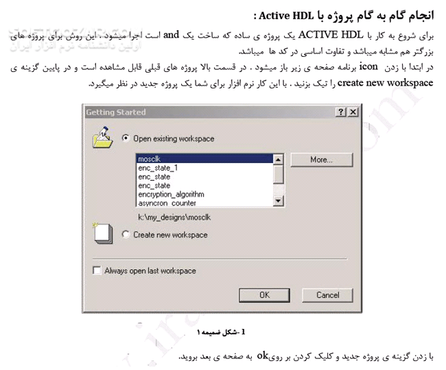 دانلود آموزش Active HDL - دانلود کتاب آموزش اکتیو اچ دی ال - سافت گذر