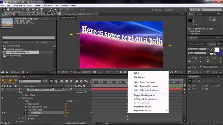 دانلود InfiniteSkills – Learning Adobe After Effects CC Training Video - دانلود فیلم آموزش نرم افزار ادوبی افتر افکتس سی سی - سافت گذر