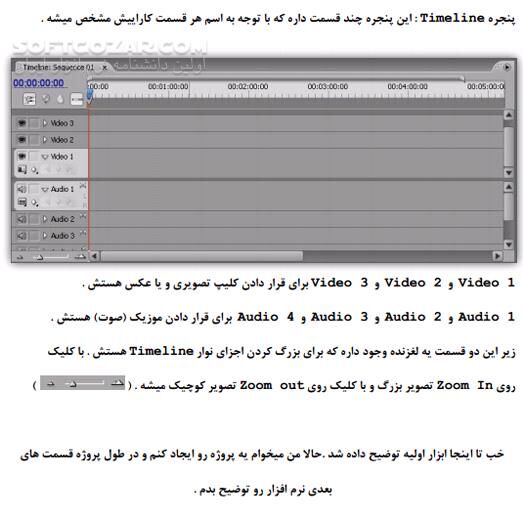 دانلود آموزش نرم افزار Adobe Premiere Pro CS3 - دانلود کتاب آشنایی با نرم افزار پریمیر - سافت گذر