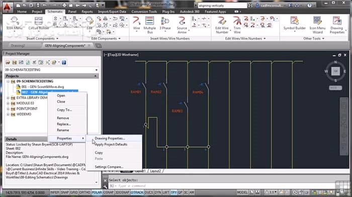 دانلود Infiniteskills - Learning AutoCAD Electrical 2014 Training DVD + Working Files  - دانلود فیلم آموزش اتوکد الکتریکال 2014 - سافت گذر