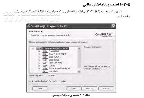 دانلود آموزش نرم افزار CorelDRAW - دانلود کتاب آموزش نرم افزار کورل دراو - سافت گذر