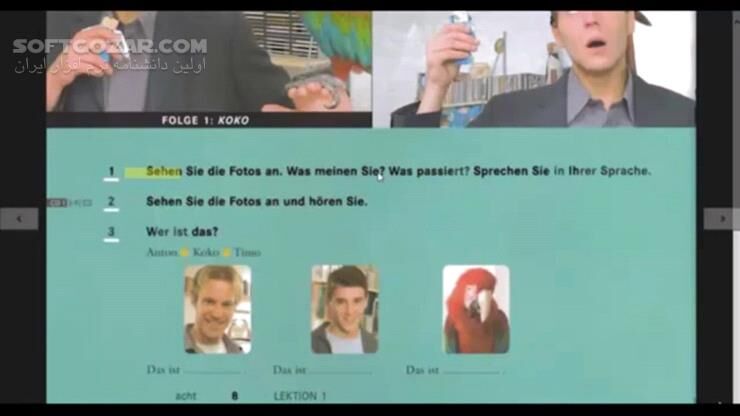 دانلود دوره ویدئویی آموزش زبان آلمانی - به زبان فارسی ساده - دانلود آموزش زبان آلمانی - سافت گذر