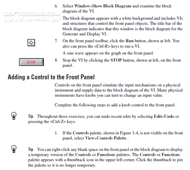 دانلود Learning LabVIEW - دانلود کتاب آموزش لب وبو - سافت گذر