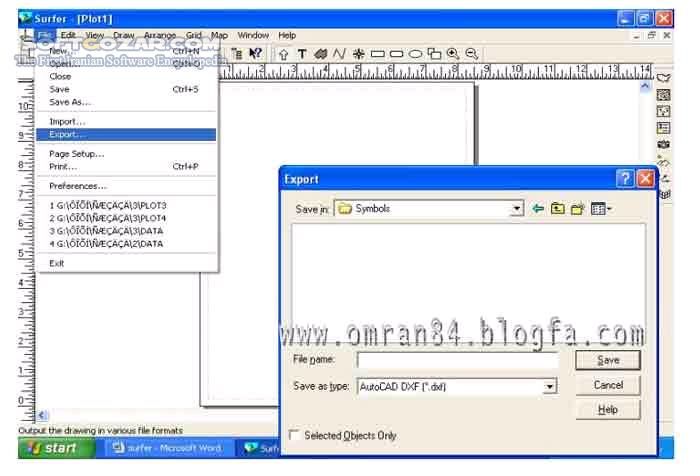 دانلود آموزش نرم افزار Surfer - دانلود کتاب آموزش نرم افزار سورفر - سافت گذر