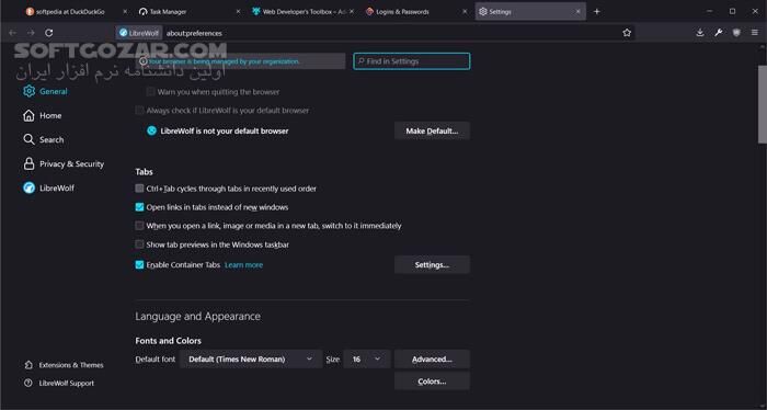 دانلود LibreWolf v146.0.1-1 - دانلود مرورگر لیبرولف - سافت گذر