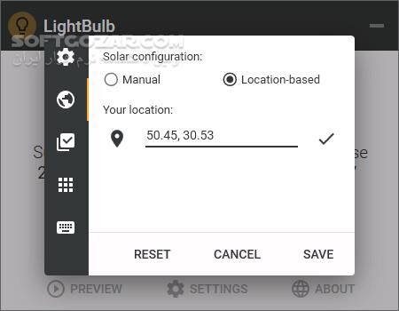 دانلود LightBulb 2.4.6 - دانلود تنظیم رنگ مانیتور - سافت گذر