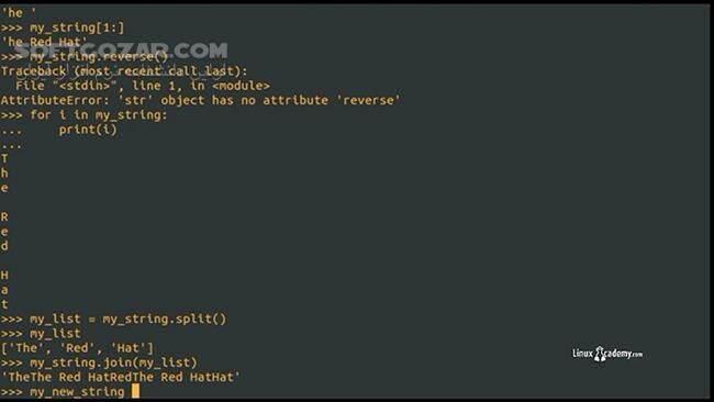 دانلود LinuxAcademy.com - Introduction To Python On Linux - دانلود فیلم آموزش آشنایی با برنامه‌نویسی پایتون در سیستم عامل لینوکس  - سافت گذر