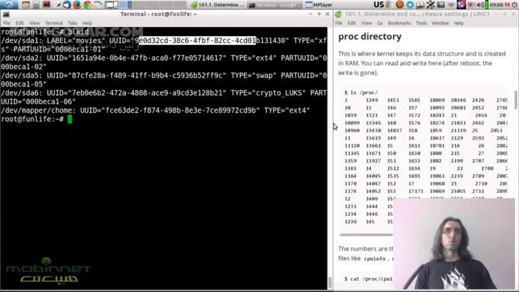 دانلود دوره آموزش تصویری لینوکس LPIC-1 Exam 101 به زبان فارسی - دانلود آموزش لینوکس - سافت گذر