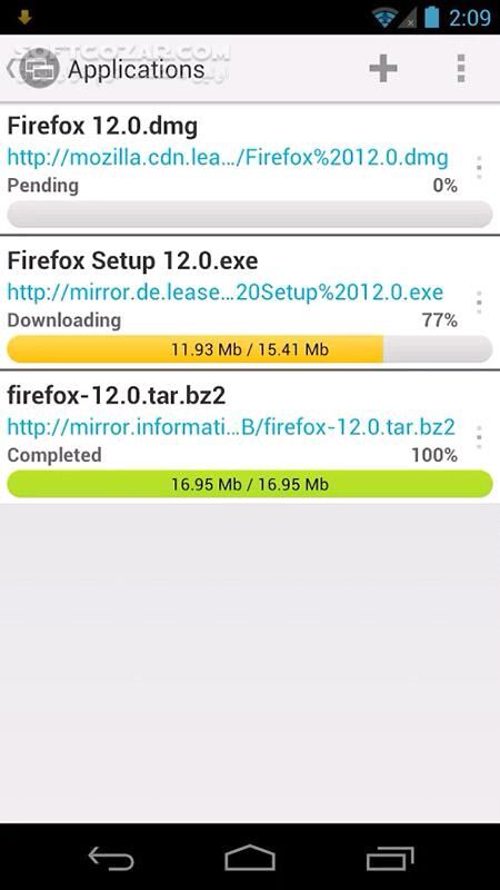 دانلود Loader Droid PRO download manager 1.0.1 for Android +2.3 - دانلود افزایش سرعت و مدیریت دانلود برای اندروید - سافت گذر
