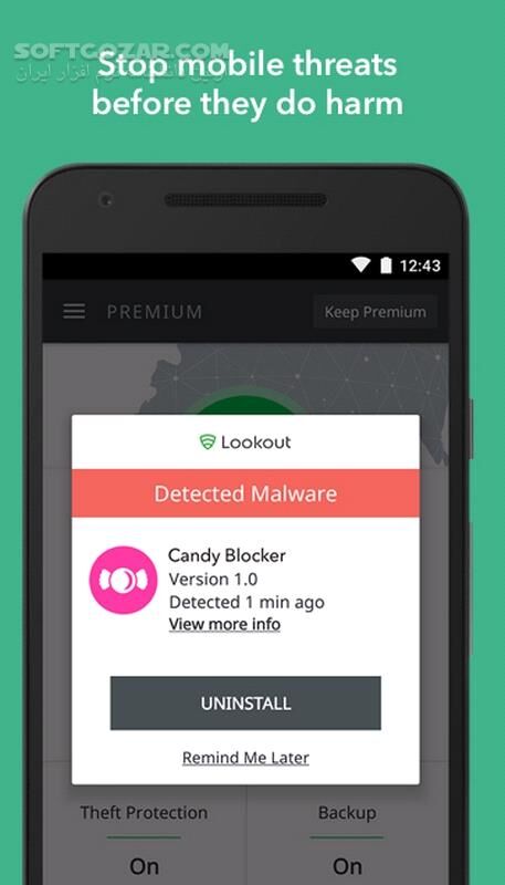 دانلود Lookout Security & Antivirus 10.47 for Android +4.1 - دانلود لوک اوت اندروید برای اندروید - سافت گذر