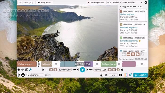 دانلود LosslessCut 3.67.2 - دانلود برش فیلم - سافت گذر