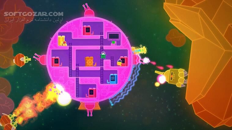 دانلود Lovers in a Dangerous Spacetime - دانلود بازی یاران مبارز در یک جنگ فضایی خطرناک - سافت گذر