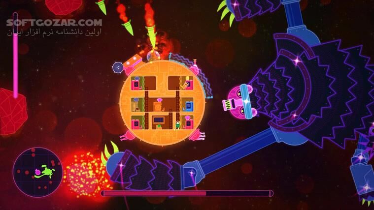 دانلود Lovers in a Dangerous Spacetime - دانلود بازی یاران مبارز در یک جنگ فضایی خطرناک - سافت گذر