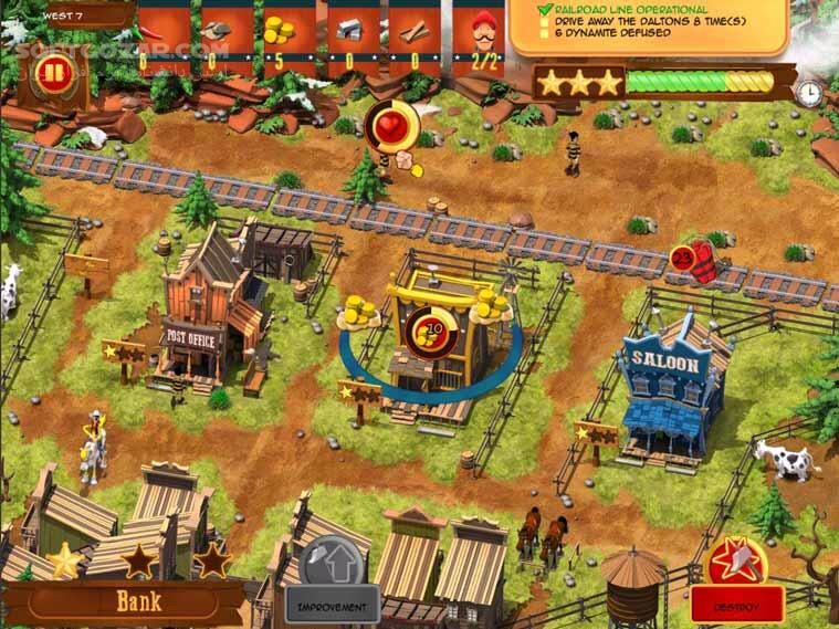 دانلود Lucky Luke - Transcontinental Railroad - دانلود بازی لوک خوش‌شانس - راه آهن قاره‌پیما - سافت گذر