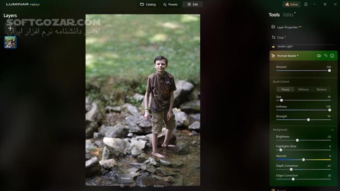 دانلود Luminar Neo 1.26.0.16162 Win/Mac - دانلود ویرایش عکس با هوش مصنوعی - سافت گذر