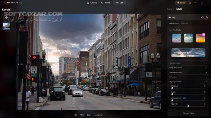 دانلود Luminar Neo 1.26.0.16162 Win/Mac - دانلود ویرایش عکس با هوش مصنوعی - سافت گذر