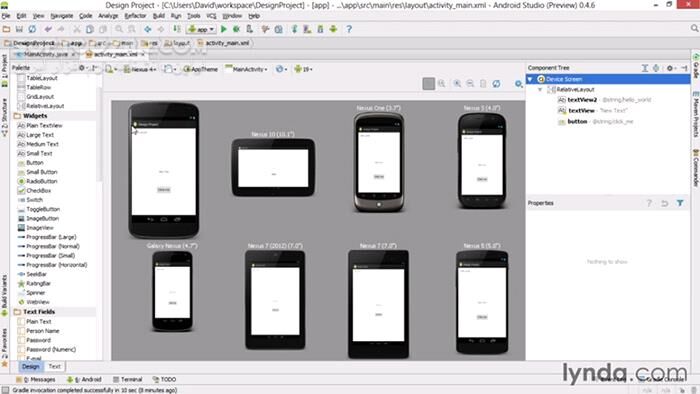 دانلود Lynda - Android Studio First Look - دانلود فیلم آموزش آشنایی با نرم‌افزار اندروید استودیو - سافت گذر