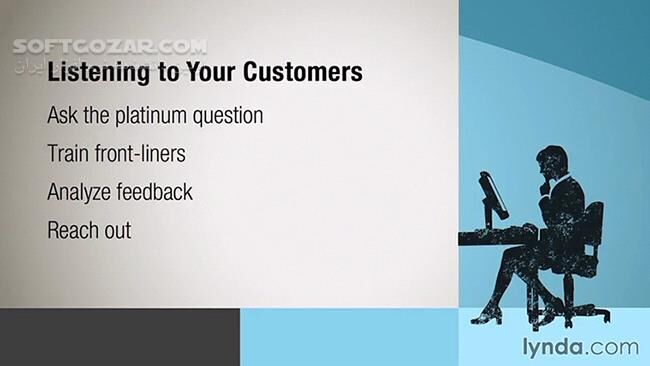 دانلود Lynda - Building Customer Loyalty - دانلود فیلم آموزش ایجاد وفاداری در مشتری - سافت گذر