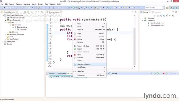 دانلود Lynda - Building Web Services with Java EE - دانلود فیلم آموزش ساخت وب سرویس‌ها با جاوا ئی‌ئی - سافت گذر