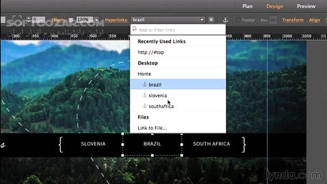 دانلود Lynda - Creating a One-Page Scrollable Website with Muse - دانلود فیلم آموزش ایجاد وب‌سایت تک‌صفحه‌ی اسکرول‌دار با نرم‌افزار ادوبی موس - سافت گذر