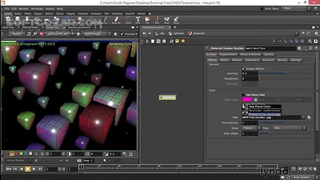 دانلود Lynda - Up and Running with Houdini - دانلود فیلم آموزش کار با نرم‌افزار هودینی - سافت گذر