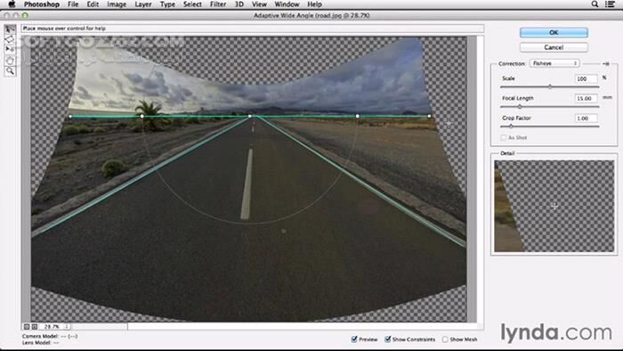 دانلود Lynda - Working with Perspective in Photoshop - دانلود فیلم آموزش کار با پرسپکتیو در فتوشاپ - سافت گذر