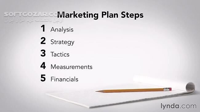 دانلود Lynda - Writing a Marketing Plan - دانلود فیلم آموزش نوشتن طرح‌وبرنامه‌ی بازاریابی - سافت گذر