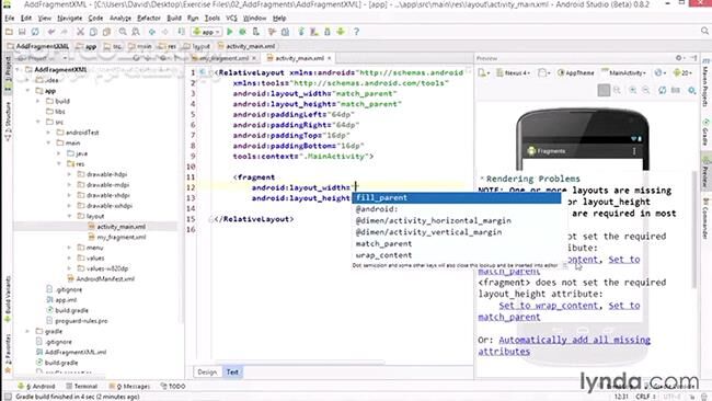 دانلود Lynda - Building Adaptive Android Apps with Fragments - دانلود فیلم آموزش ساخت اپلیکیشن‌های اندرویدی سازگار با تمام دستگاه‌ها به وسیله‌ی فرگمنت‌ها - سافت گذر