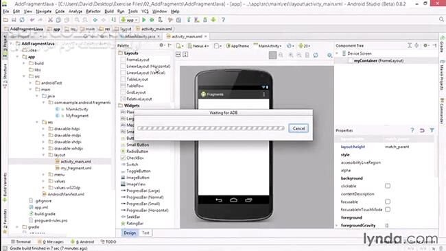دانلود Lynda - Building Adaptive Android Apps with Fragments - دانلود فیلم آموزش ساخت اپلیکیشن‌های اندرویدی سازگار با تمام دستگاه‌ها به وسیله‌ی فرگمنت‌ها - سافت گذر