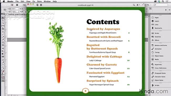 دانلود Lynda - Creating Fixed-Layout EPUBs with InDesign CC - دانلود فیلم آموزش ایجاد طرح‌بندی ثابت EPUB با نرم‌افزار این‌دیزاین سی‌سی - سافت گذر
