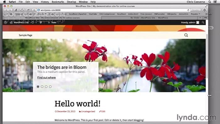 دانلود Lynda - Creating a Marquee in WordPress with jQuery - دانلود فیلم آموزش ایجاد مارکی در وردپرس با جی‌کوئری - سافت گذر