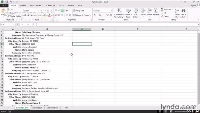 دانلود Lynda - Excel 2013 Macros in Depth - دانلود فیلم آموزش کار با ماکروها در نرم‌افزار اکسل 2013 - سافت گذر