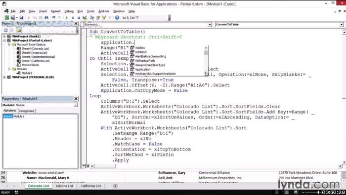 دانلود Lynda - Excel 2013 Macros in Depth - دانلود فیلم آموزش کار با ماکروها در نرم‌افزار اکسل 2013 - سافت گذر