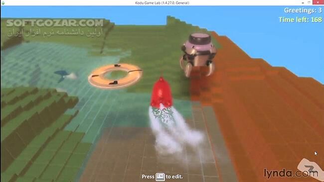 دانلود Lynda - Learning Visual Programming with Kodu - دانلود فیلم آموزش برنامه‌نویسی مصور با نرم‌افزار مایکروسافت کُـدو - سافت گذر