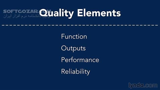 دانلود Lynda - Managing Project Quality - دانلود فیلم آموزش مدیریت کیفیت پروژه - سافت گذر