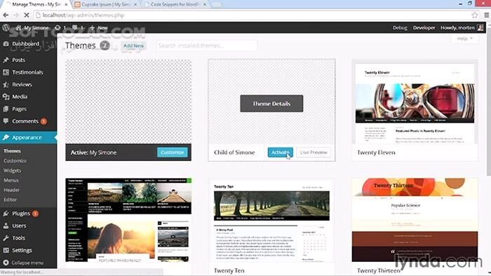 دانلود Lynda - WordPress: Custom Post Types and Taxonomies - دانلود فیلم آموزش سطح پیشرفته‌ی وردپرس با رویکرد نوع پست‌های سفارشی و طبقه‌بندی‌ها - سافت گذر