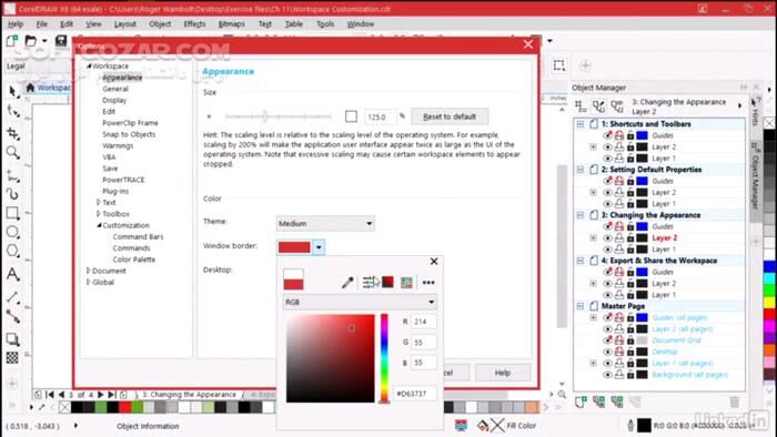 دانلود Lynda - CorelDRAW X8 Essential Training - دانلود فیلم آموزش کورل‌ دراو - سافت گذر