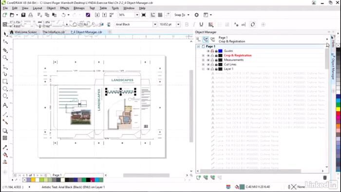 دانلود Lynda - CorelDRAW X8 Essential Training - دانلود فیلم آموزش کورل‌ دراو - سافت گذر
