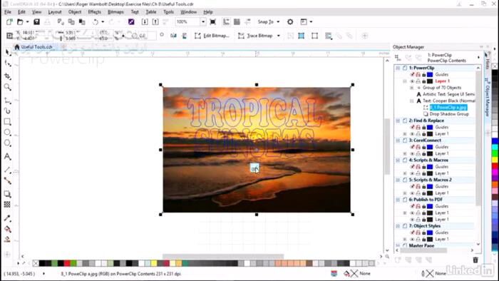 دانلود Lynda - CorelDRAW X8 Essential Training - دانلود فیلم آموزش کورل‌ دراو - سافت گذر