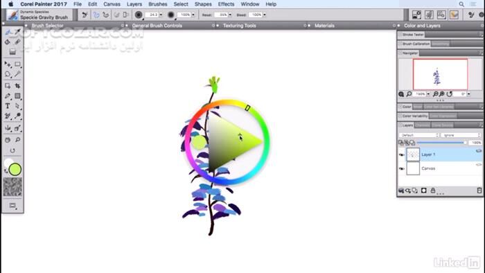 دانلود Lynda - Corel Painter 2017 Essential Training - دانلود فیلم آموزش کورل پینتر 2017 لیندا - سافت گذر