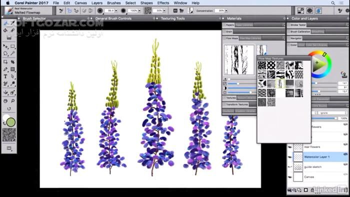 دانلود Lynda - Corel Painter 2017 Essential Training - دانلود فیلم آموزش کورل پینتر 2017 لیندا - سافت گذر