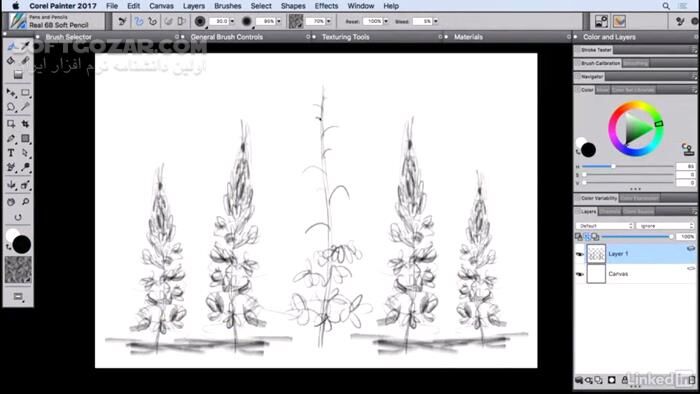دانلود Lynda - Corel Painter 2017 Essential Training - دانلود فیلم آموزش کورل پینتر 2017 لیندا - سافت گذر